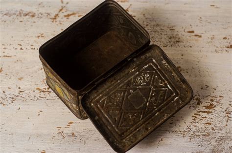 metal tin box uk|vintage metal tin box.